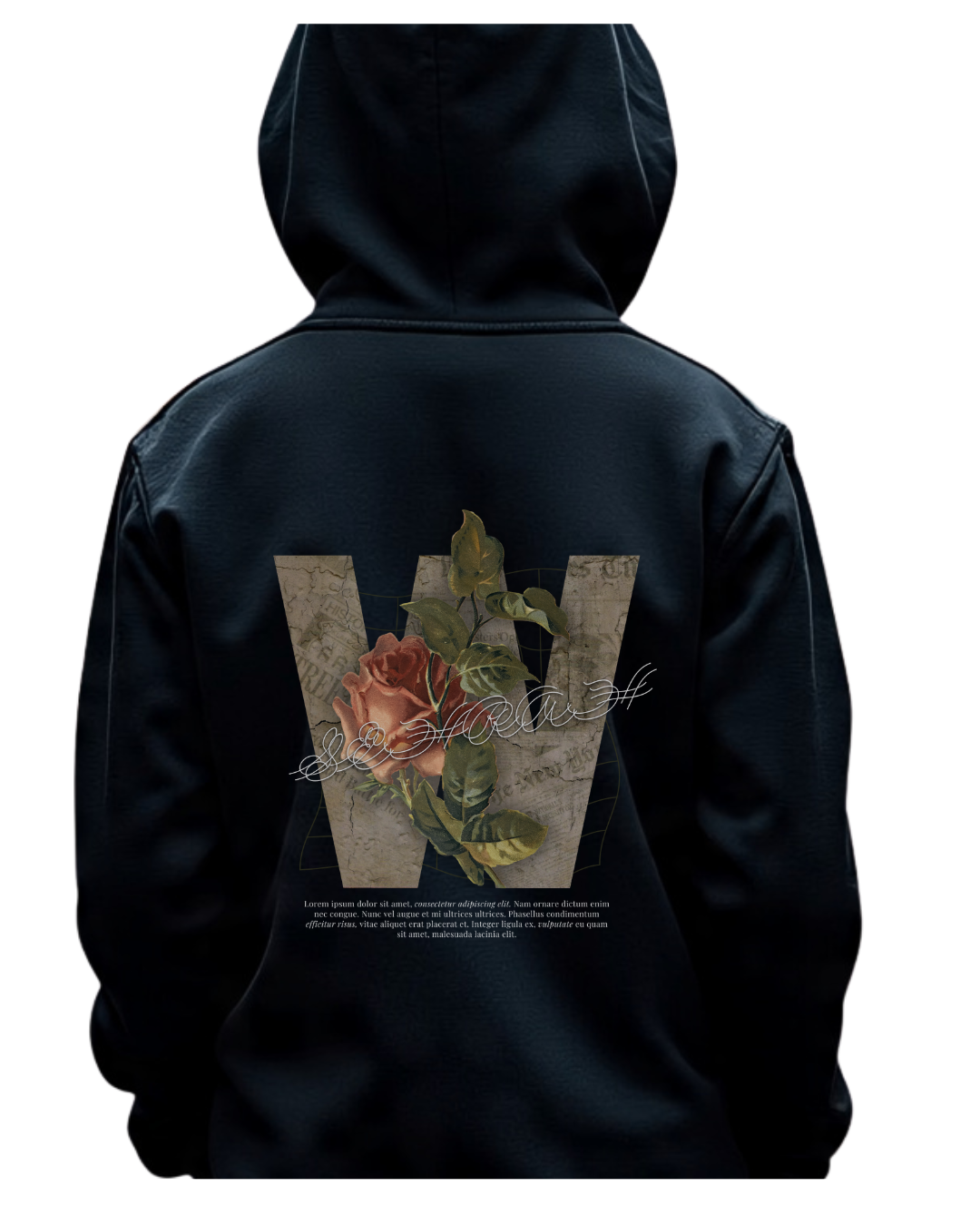 Part Of Floral BLACK