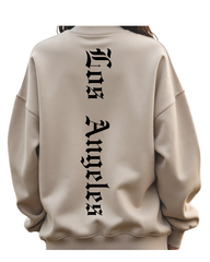 los angeles sweatshirt beige