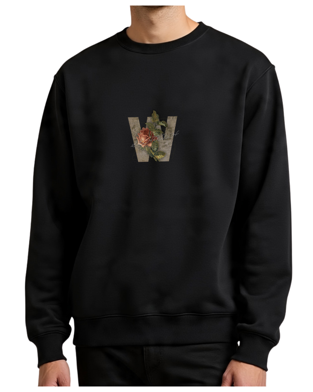 floral black