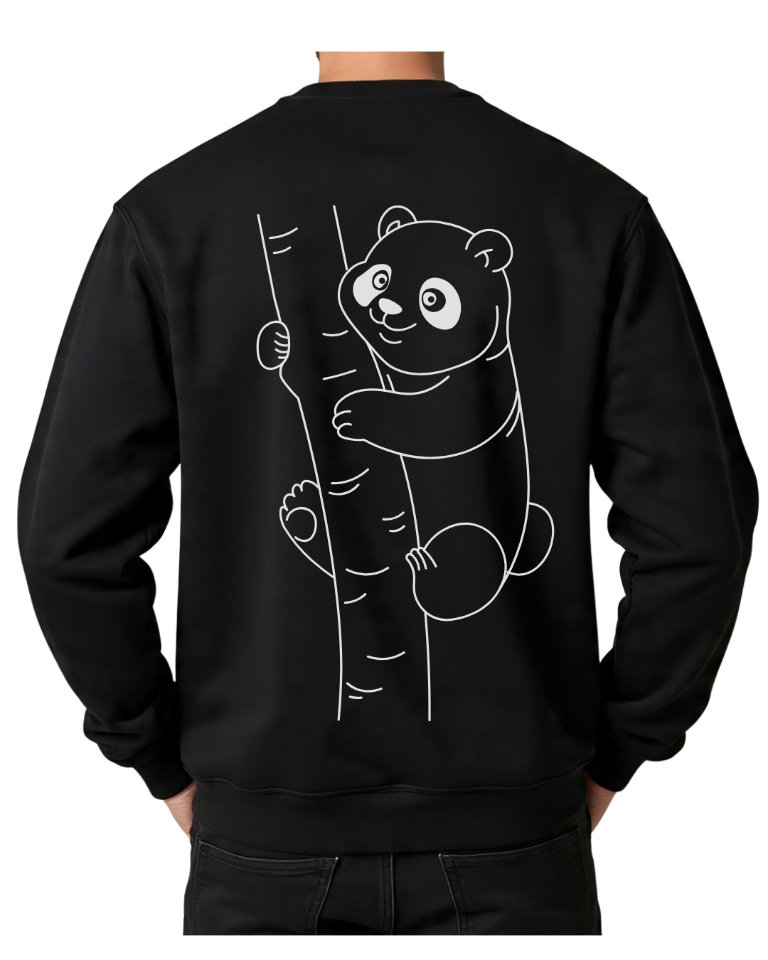 panda tree black