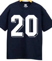 Bold T  Twenty navy