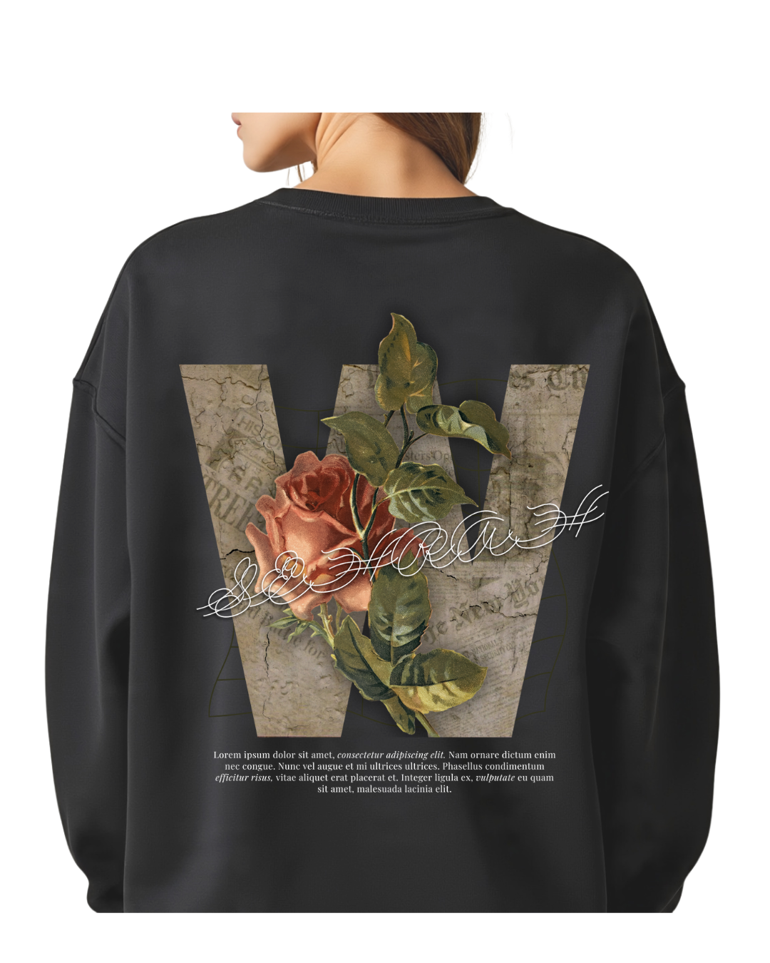 floral black
